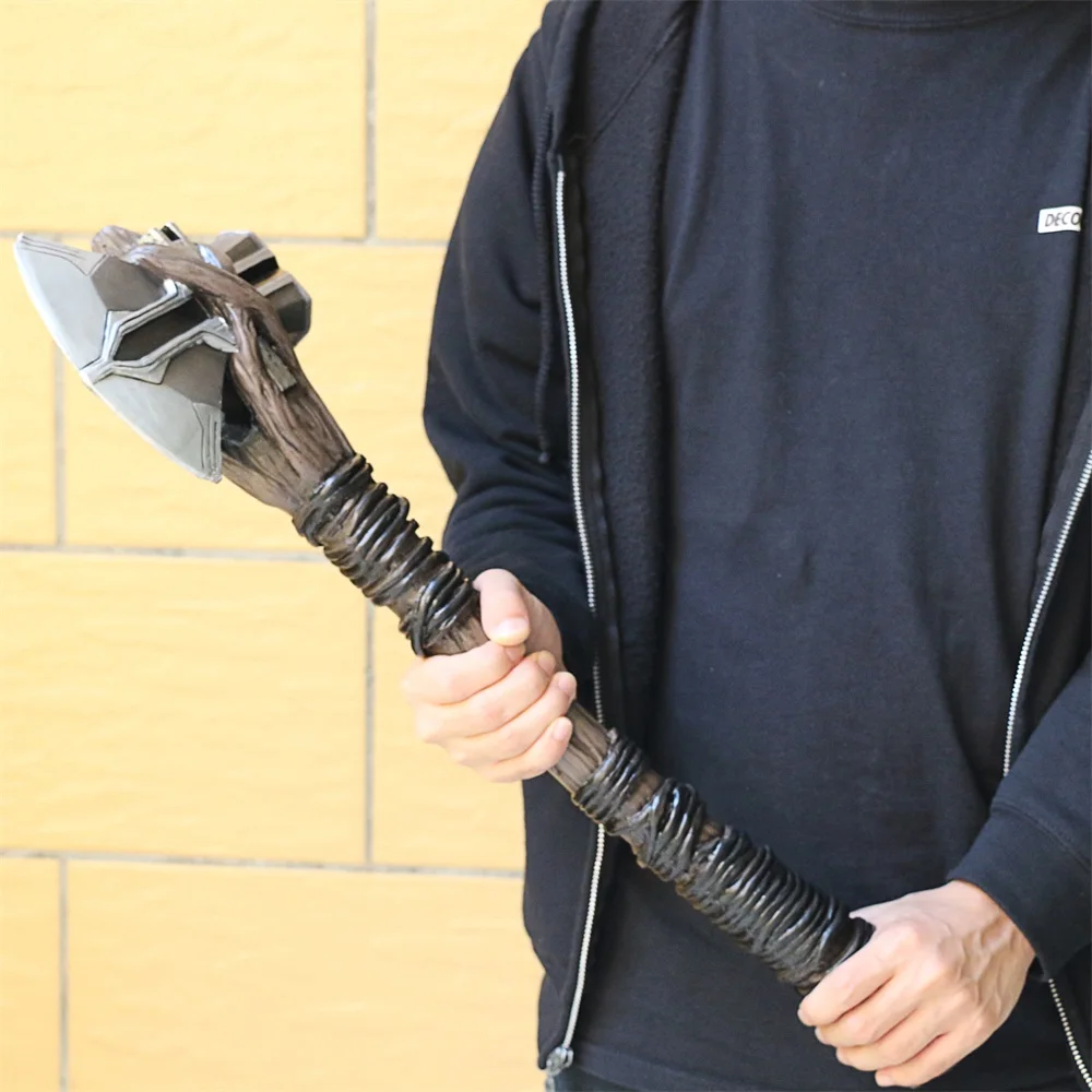 2018 Infinity War Thor Stormbreaker Axe Cosplay Avengers 3 Thor New Handmade Axe (5)