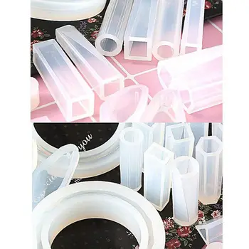 

1 Set Silicone Mold DIY Epoxy Resin Tools Handmade Jewelry Making Cake Decoration Crafts Crystal Clasp Pin Mix Stick Accessories