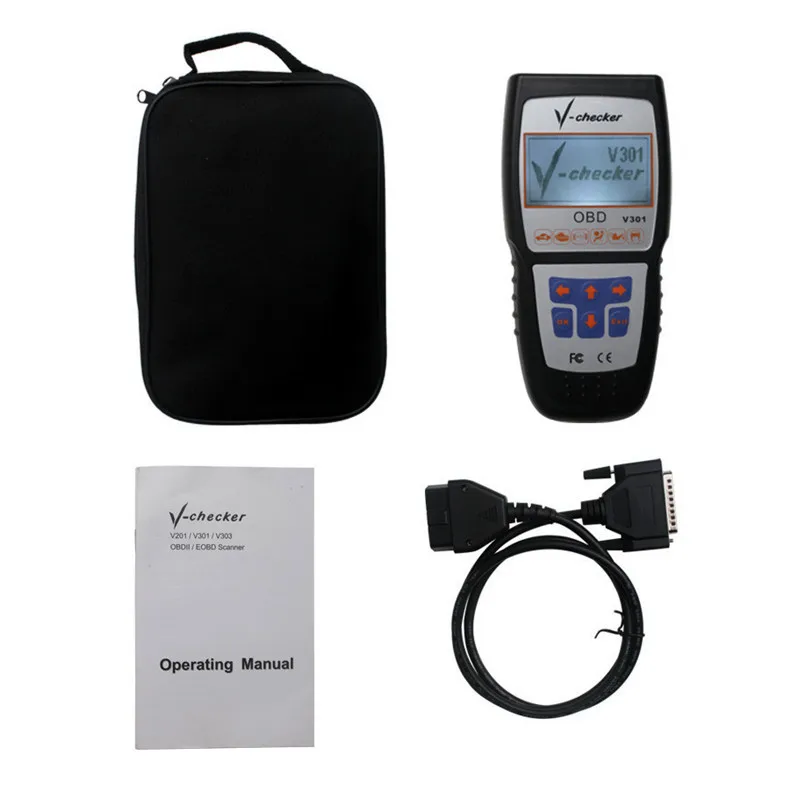 Поддержка Englsih/русский автомобиль OBD2 диагностический инструмент CE/FCC для