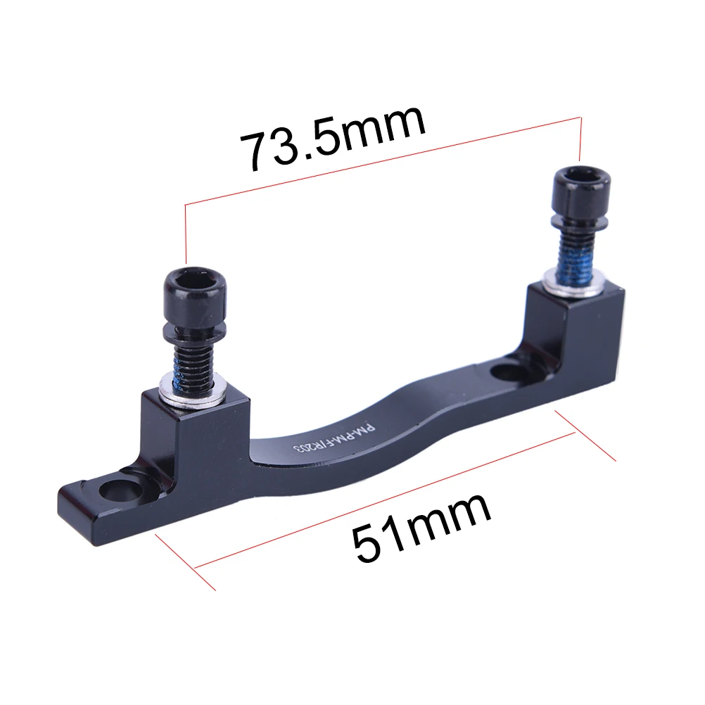 1 шт. адаптер дискового тормоза для горных велосипедов(подходит для 203 роторов передних и задних колес) Запчасти для велосипедов