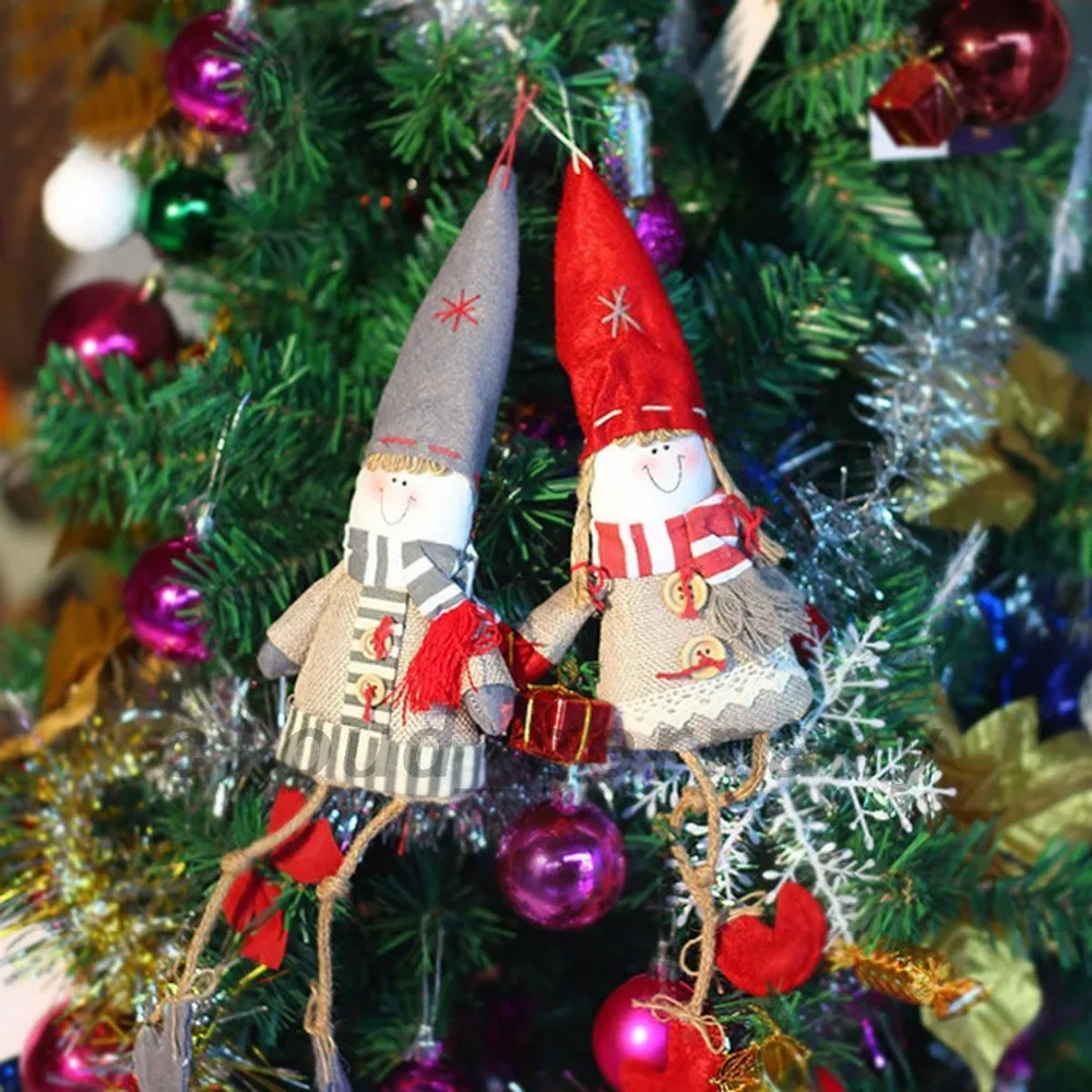 U. tech прекрасный Рождество елка висячие украшения Санта Клаус Снеговик Украшения девушки/мальчика