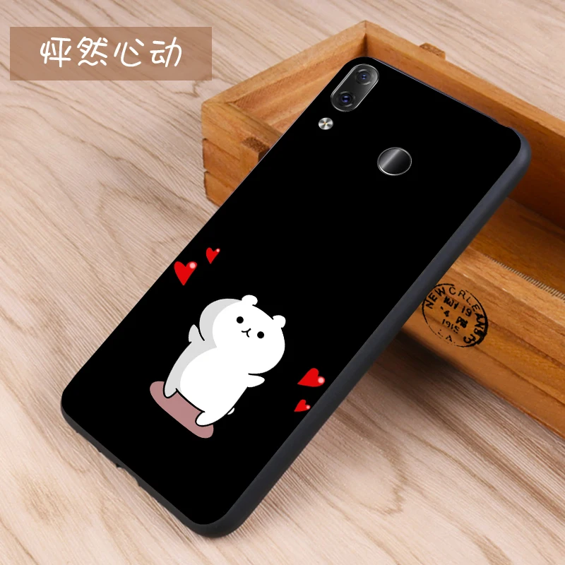 Lenovo Z5 Case Original Cover Case for Lenovo Z5 Case Cartoon Cover Silicone Skin Wolf Fish Skull z5 Fundas 100% BiNFUL 11