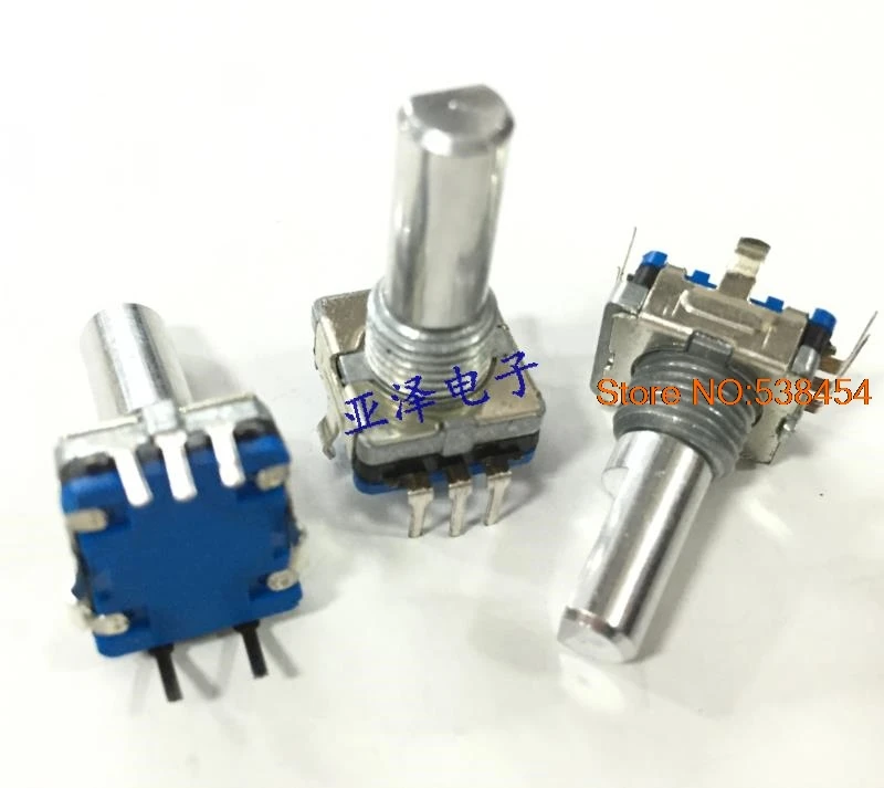 5PCS EC11 encoder left and right rotation reset switch detection switch