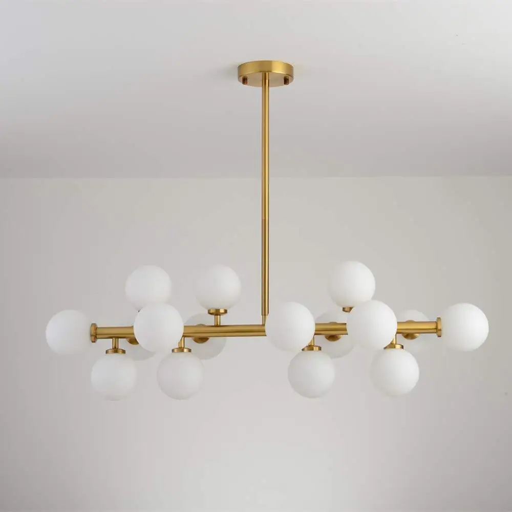 Stroma Frosted Glass Chandelier