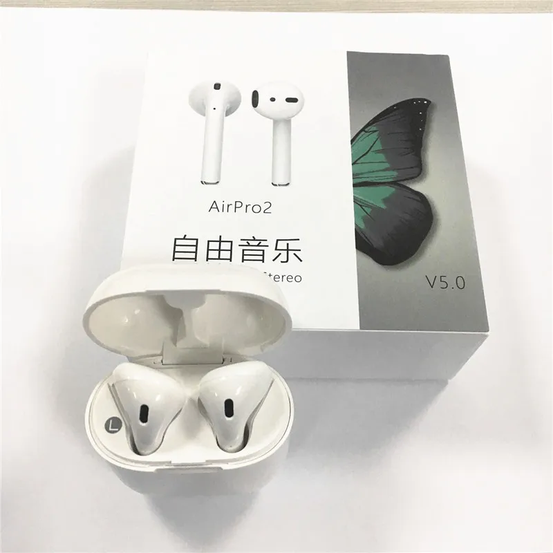 

AirPro2 Power On Automatically TWS Touch Function Wireless Bluetooth Earbuds for Android and IOS pls contact me if need se215
