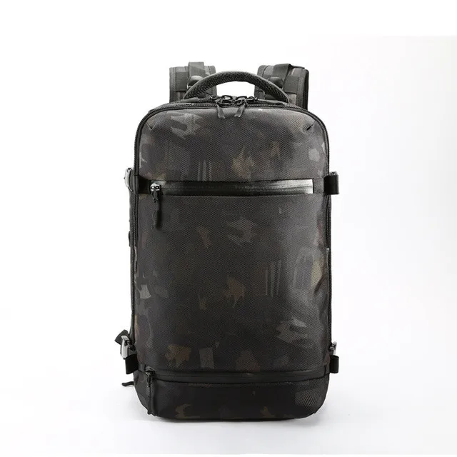 OZUKO Многофункциональный рюкзак для мужчин, сумка для путешествий, мужская сумка для багажа, рюкзак USB, большой водонепроницаемый 17,3, женские сумки для ноутбука, AER - Цвет: Camouflage