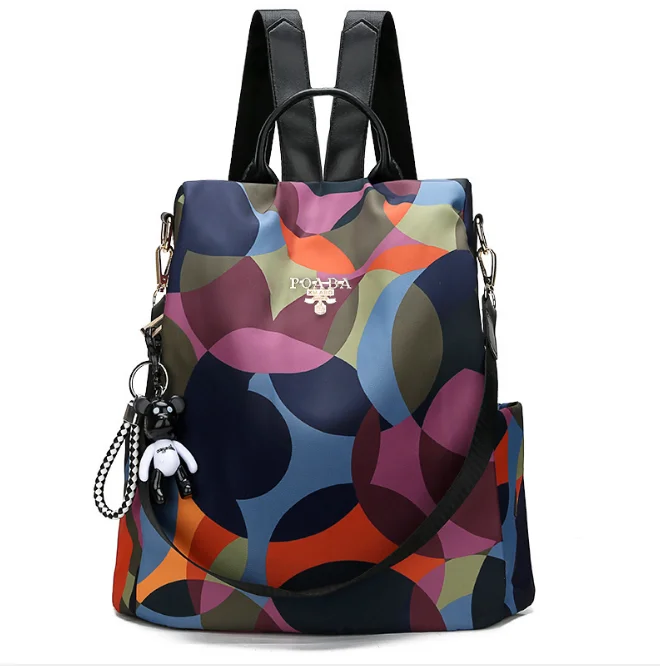 

New Backpack Women Oxford Multifuction Bagpack Casual Anti Theft Backpack for Teenager Girls Schoolbag