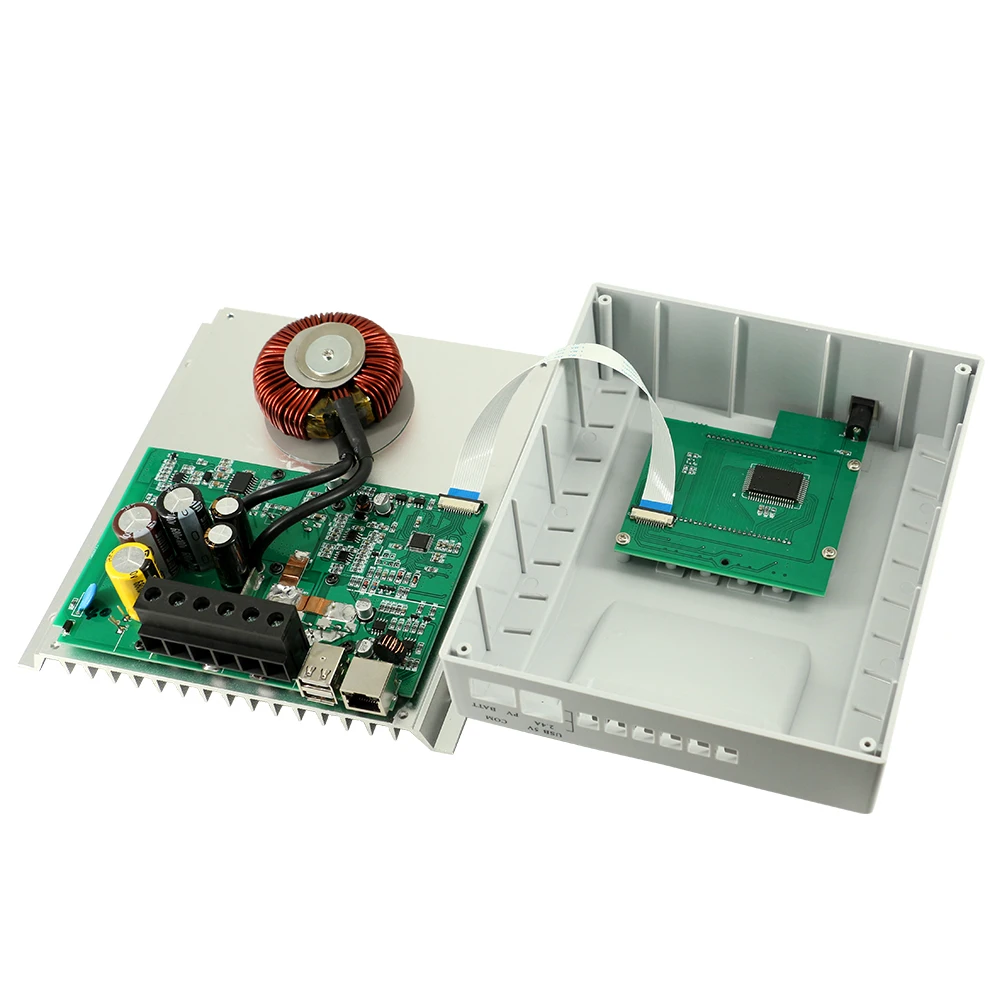 PowMr MPPT 40A 60A 12 В 24 в Солнечный контроллер заряда для Max 100 солнечная панель Вход с