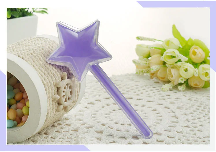 12 шт пластиковые прозрачные коробки для конфет с рисунком звезды ...