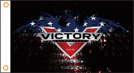 Флаг на заказ баннер мотоцикл VICTORY флаг 3x5 футов полиэстер 04|custom flag|motorcycle bannersmotorcycle