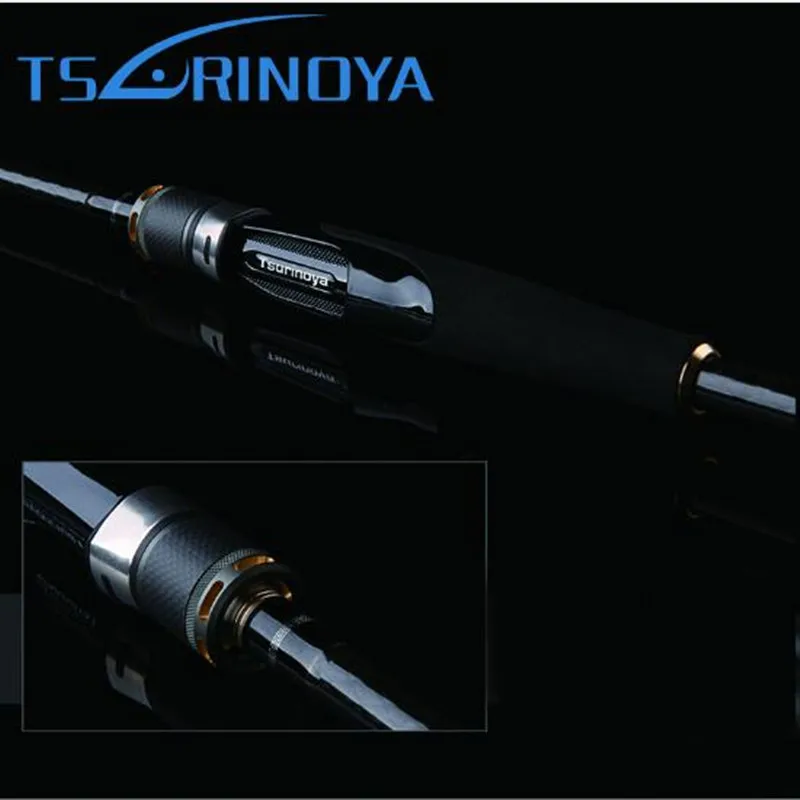 Спиннинговое удилище TSURINOYA 2 1 м наконечника (m/MH Power) удочка для забрасывания Vara De