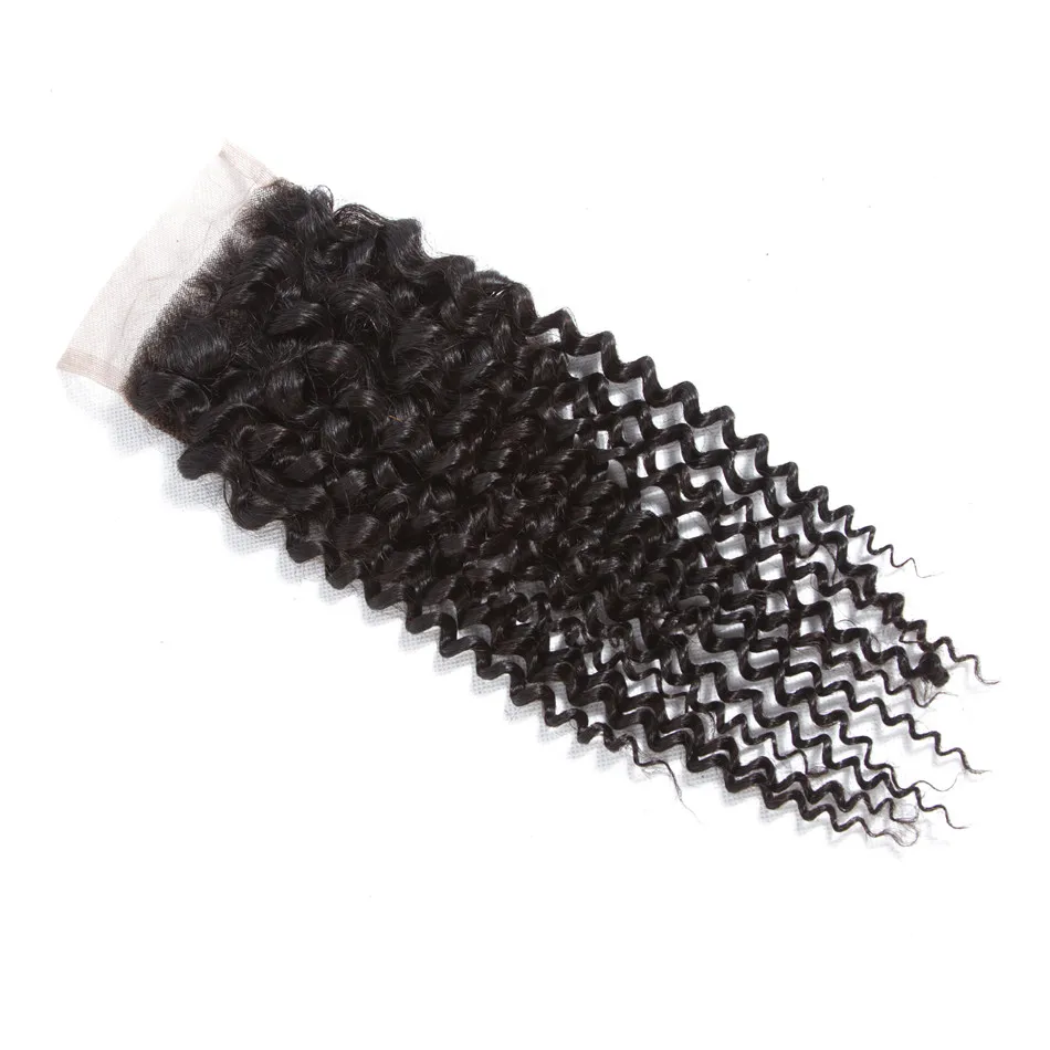 Malaysian Virgin Hair 4 Bundles With Closure Ably 100% Unprocessed Human Hair Weft Weave Extensions Curly Bundles With Closure