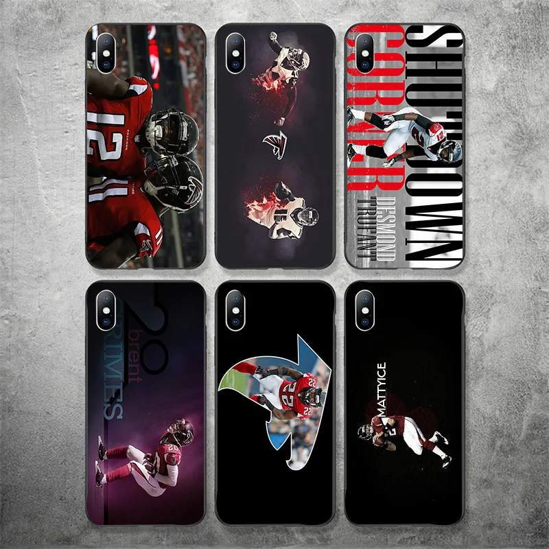 Yinuoda Atlanta Falcons чехол для телефона NFL Mohamed Sanu i сделай сам рисунок мягкий TPU X XR XS MAX 7 8
