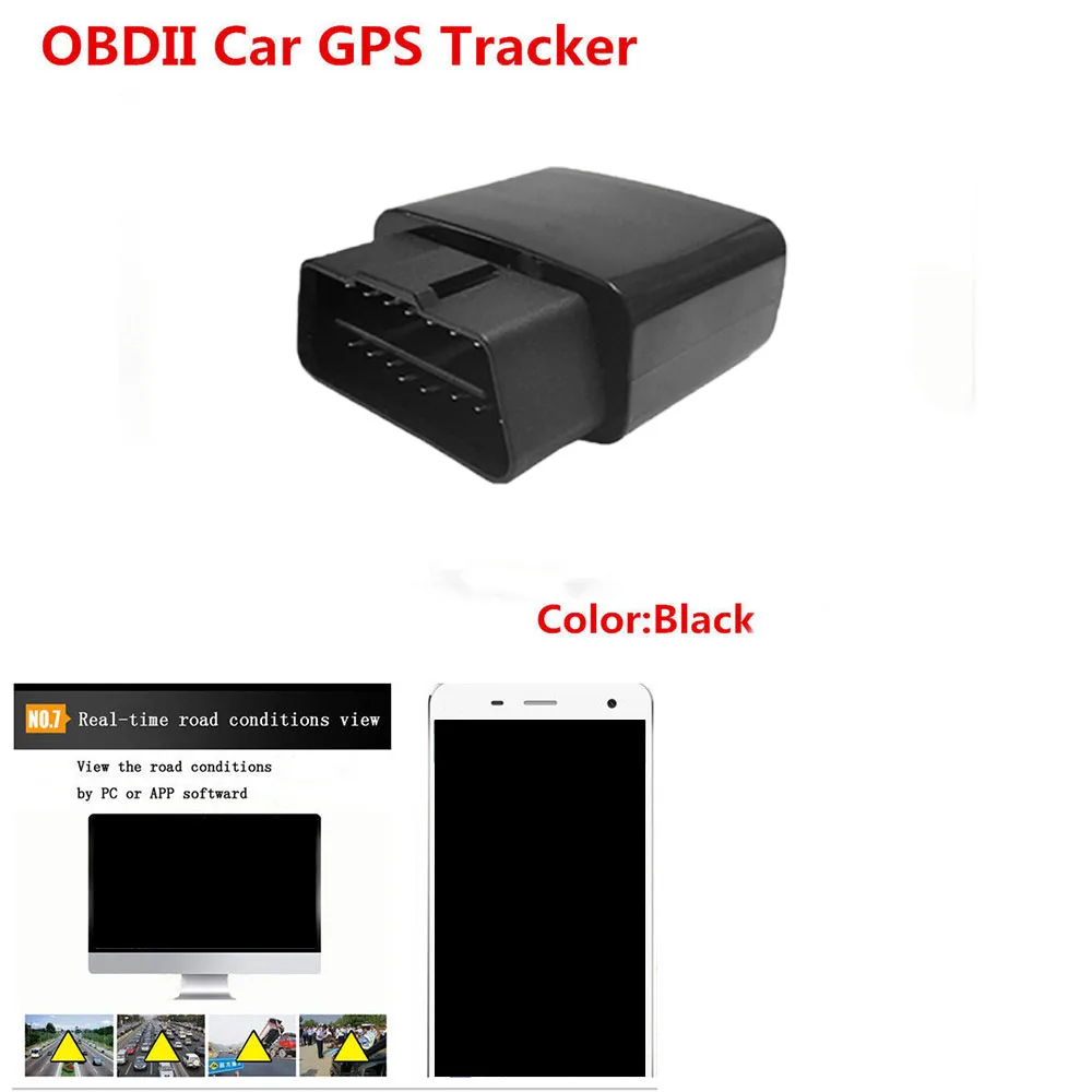 New GPS Tracker Car Locator OBD Vehicle Fleet Management System Tracking Device GPS Locator Plug Play Car GPS  Location Tracker