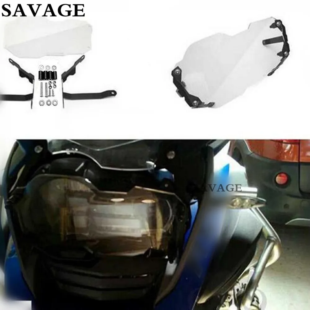 Motorcycle Headlight Protector Guard Cover kit For BMW R1200 GS and