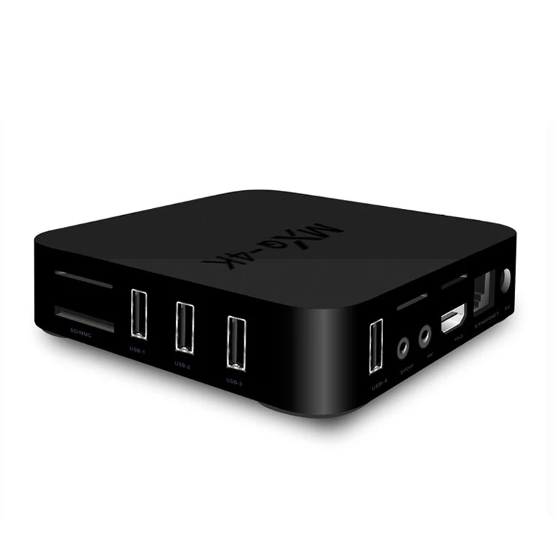 VHXSIN MXq 4K 5 шт./лот ТВ коробка ALLWINNER H3 Процессор 1 ГБ 8 IPTV Set Top Box Google Play H.265 Android 7 OTT