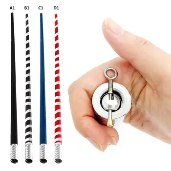 

110 cm Length Long Appearing Cane Metal Magic Cane Tricks Close Up Magic Cane for Magician Stage Festival Party Supplies
