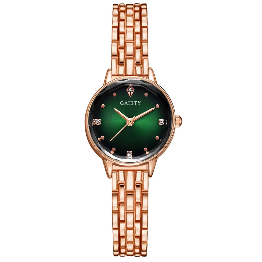 

European Beauty Models Simple Casual Fashion Masonry Scale Exquisite Ladies Watch Small Dress Watch Woman Girl Watch Gmt New *A