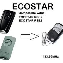 ECOSTAR RSC2, ECOSTAR RSE2 совместимый пульт дистанционного управления Rolling код 433,92 МГц