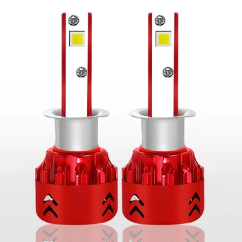 

2 X Mini7-H1 LED Headlight Bulb 30W 4800LM 9V-36V Waterproof IP68 6000K Cold White 6063 Aluminum for Car Truck SUV RV ALL IN ONE