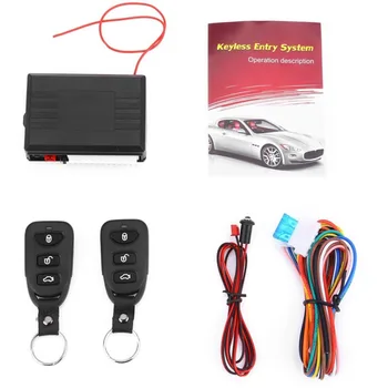 

CATUO Car Auto Remote Central Kit Door Lock Locking Vehicle Keyless Entry System With Remote Controller Car Styling Accessories