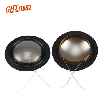 Ghxamp 25.4MM 보이스 코일 수입 금속 티타늄 복합 실크 다이어프램 25 코어 트위터 스피커 수리 8OHM, Hivi 스피커 음성 코일