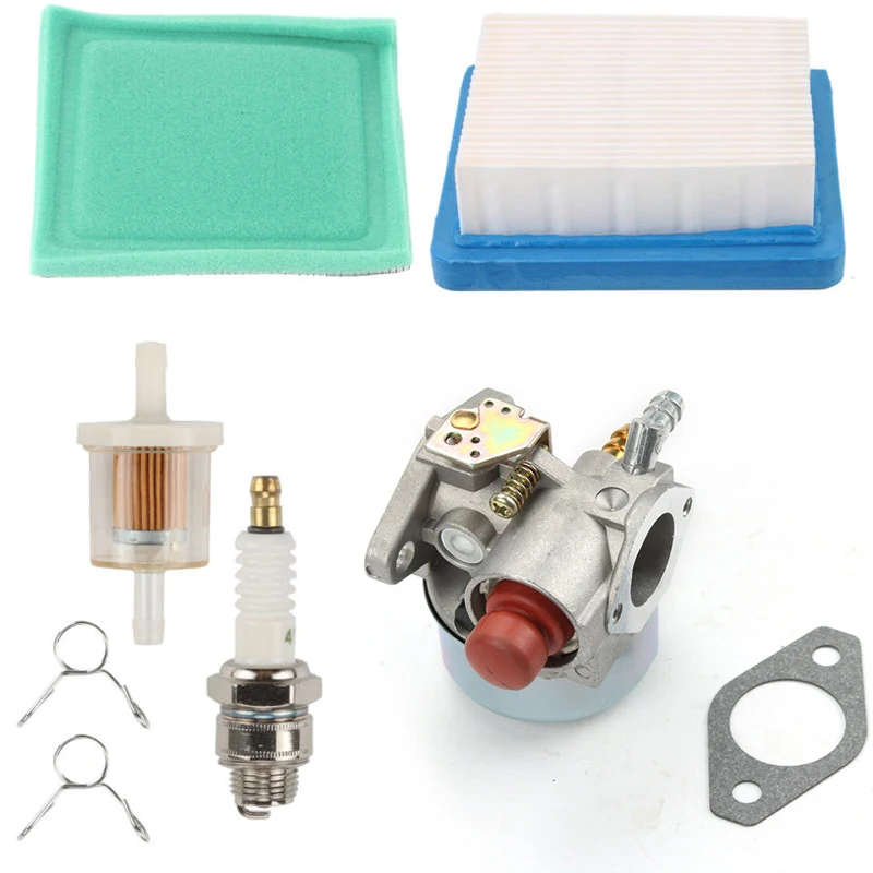 

Carburetor Air Filter Pre Filter Fuel Filter Spark For Coleman Powermate Maxa 3000 OHV Generator Enduro 5.5HP 6HP