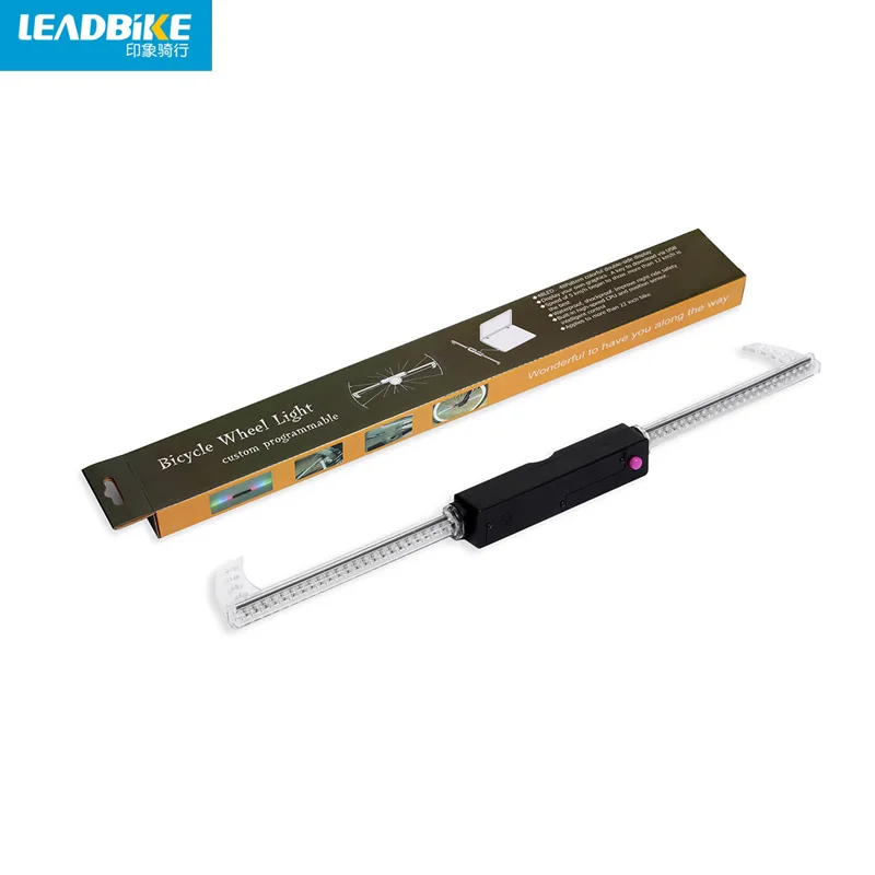 Flash Deal Leadbike Bicycle Wheel Light 32 Patterns 36 LED Flash Valve Cap Light Waterproof Road MTB Mountain Bike Spoke Tire Light 2