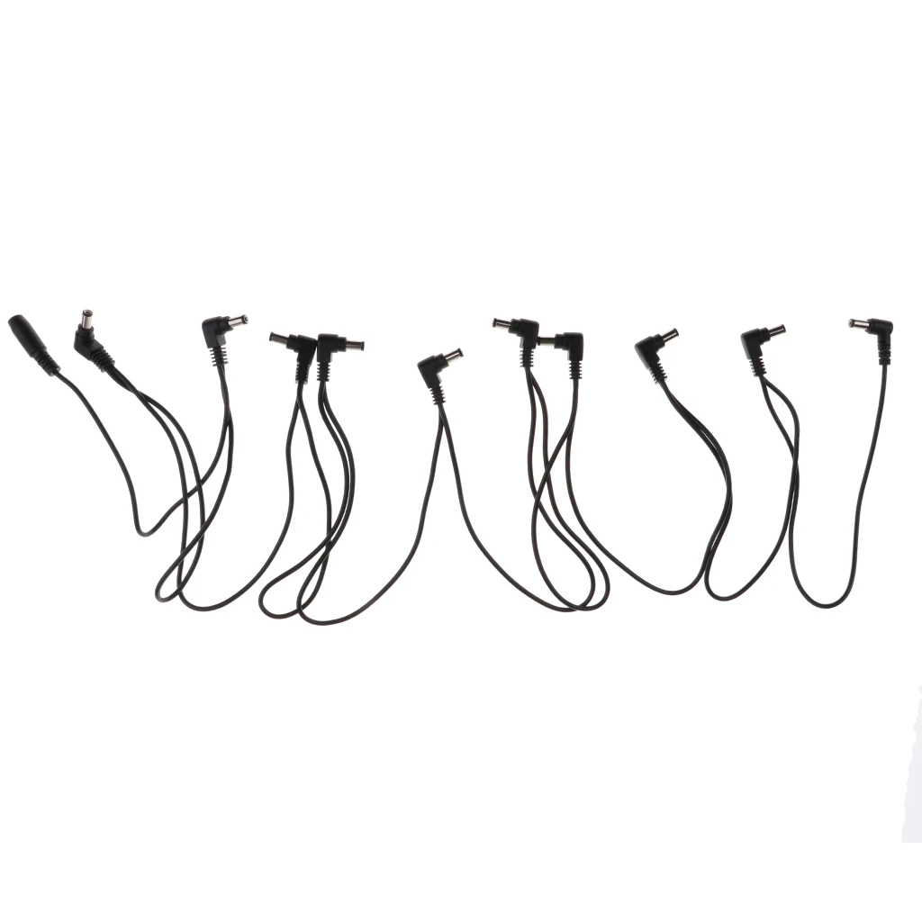Guitar Effect Pedals Splitter Power Supply Cable for Electric Guitar Musical Instrument Parts Accessories