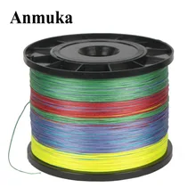 

Anmuka PE Fishing Line 10M 1 Color 8 Strands 100M 300M 500M 1000M Mulifilament Braided Japan Wires Carp Fishing
