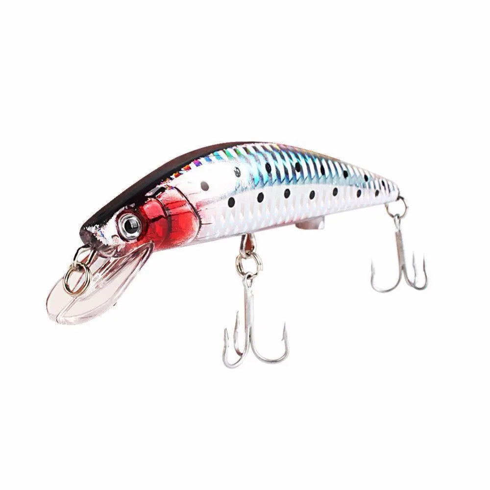 

Twitching lures Rechargeable LED Intelligent Lure USB Recharging Cords Precious Minnow Fishing Lure with Treble Hook YE45