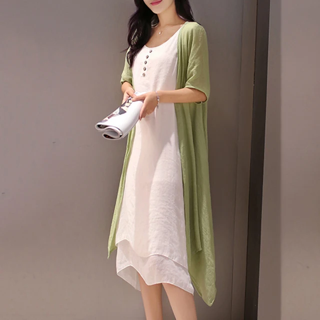 aliexpress com buy cotton linen plus size dresses for women 3xl aliexpress plus size dresses