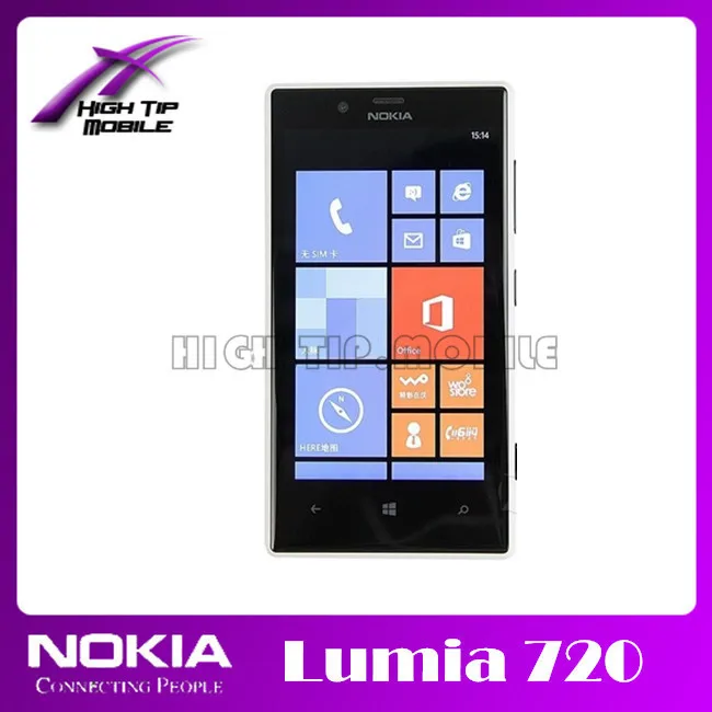 Разблокированный оригинальный мобильный телефон Nokia Lumia 720 двухъядерный 6 7 МП Wi Fi 4