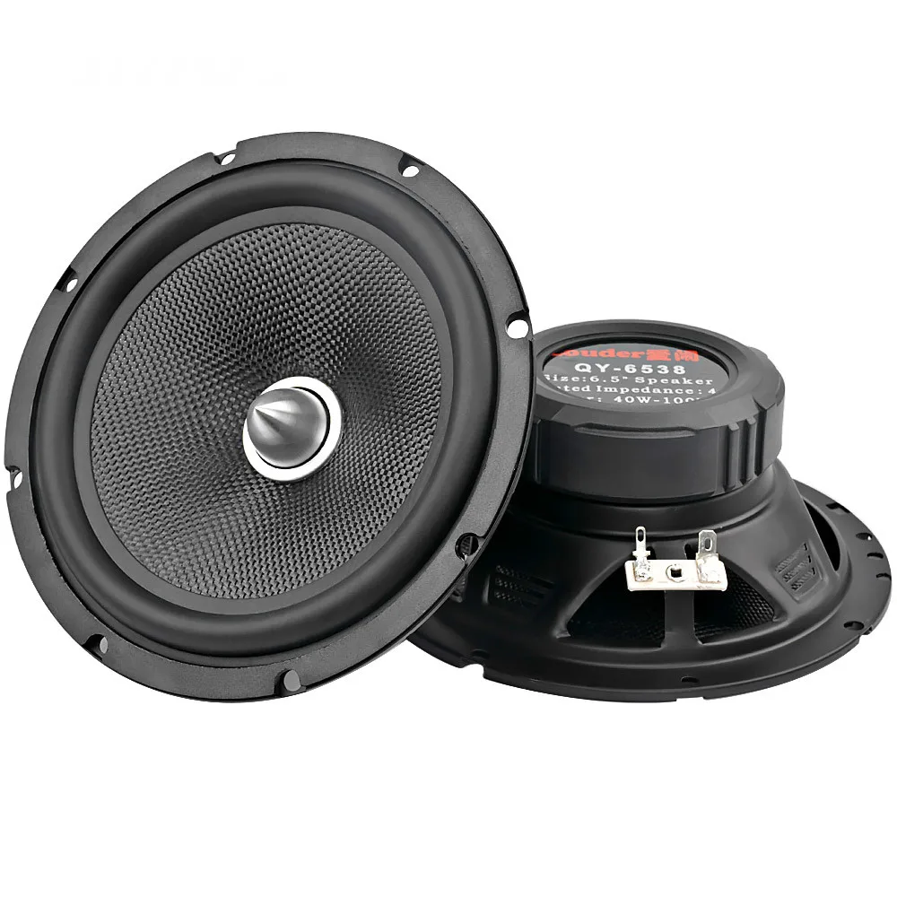 US $100.05 2Pcs 65 Inch Audio Car Speakers 4 Ohm 60W Midrange Bass Speaker Music DIY HIFI Loudspeaker For Home Theater Amp Car Sound System