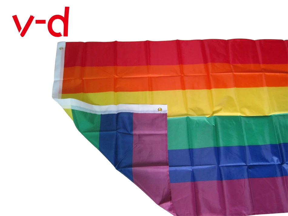 xvggdg флаги Радуга и баннеры 3x5 футов 90x150 см, ЛГБТ-флаг для геев-лесбиянок, ЛГБТ-флаг из полиэстера, разноцветный Радужный Флаг