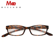 MEESHOW Лидер продаж Gafas De Lectura европейский размер длинные дужки очки для чтения+ от 1,0 до+ 3,5 оранжевая Шея держать шпильки ридер 1364