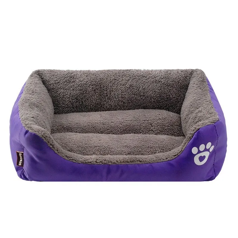 9 цветов лапа кресло для домашних животных собака кровати водостойкая Нижняя Мягкая флисовая теплая кровать для кошки дом для большой собаки Petshop Cama Perro S-3XL