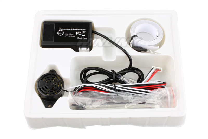  Hot Car Electromagnetic Parking Sensor No Holes\Easy install Parking Radar Bumper Guard Backup Reve