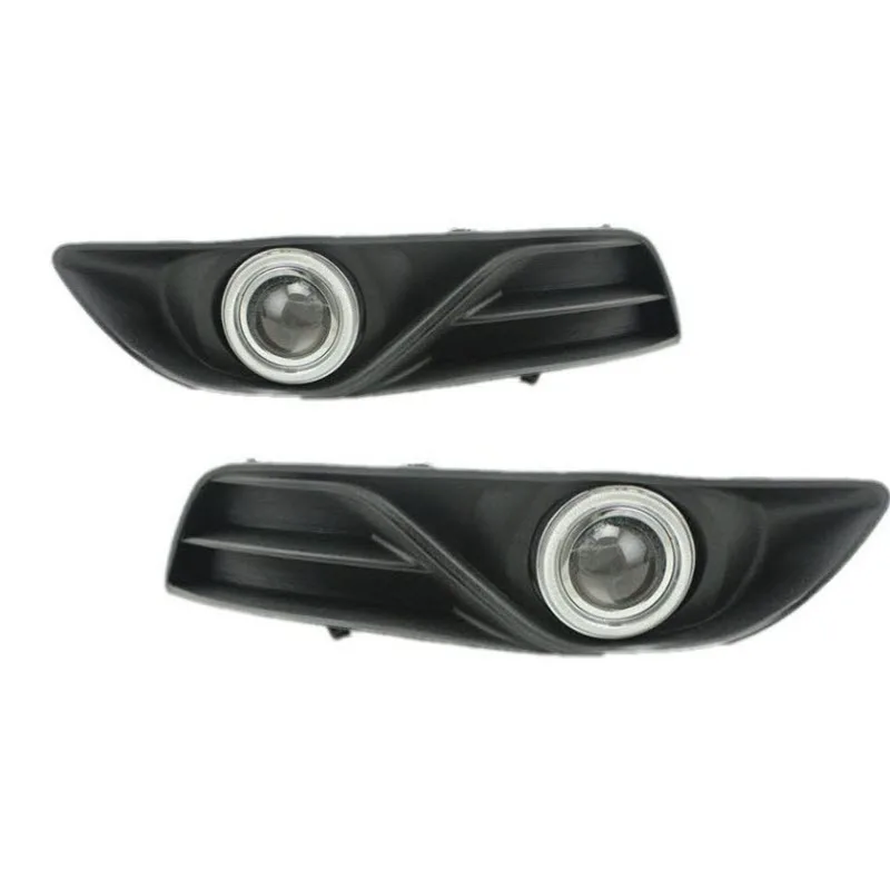 

Car-Styling For Nissan Pulsar Sylphy Sentra B17 LED Angel Eyes DRL Yellow Signal Light H11 55W Fog Lights with Projector Lens