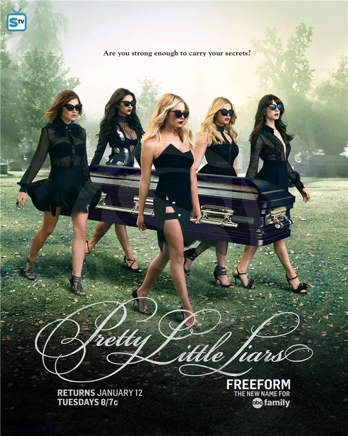 

Canvas Poster Silk Fabric H@P0178 Custom Pretty Little Liars&5 Home Decor Poster Print creative mural art SX00901#0178