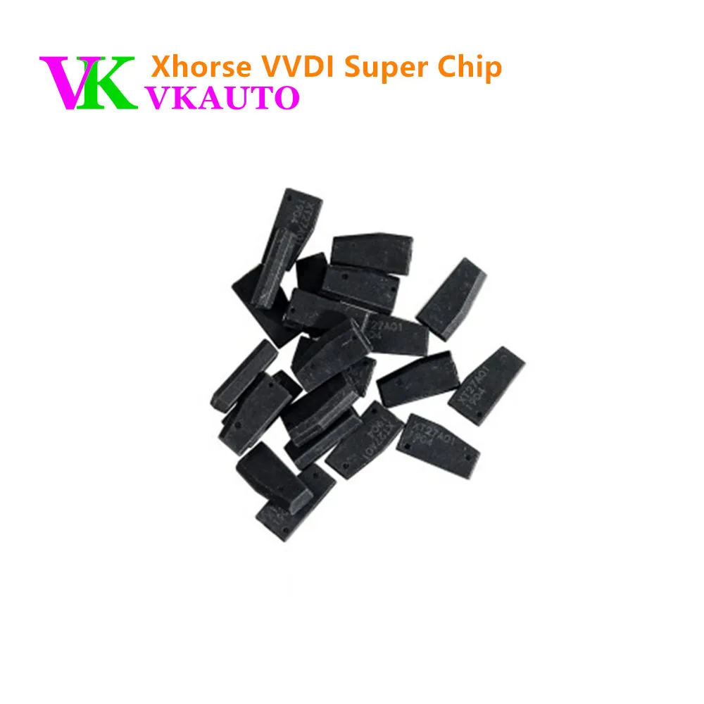 Транспондер Xhorse VVDI Super Chip XT27A01 XT27A66 для VVDI2/VVDI Key Tool MAX /VVDI Mini 10 шт./лот| |