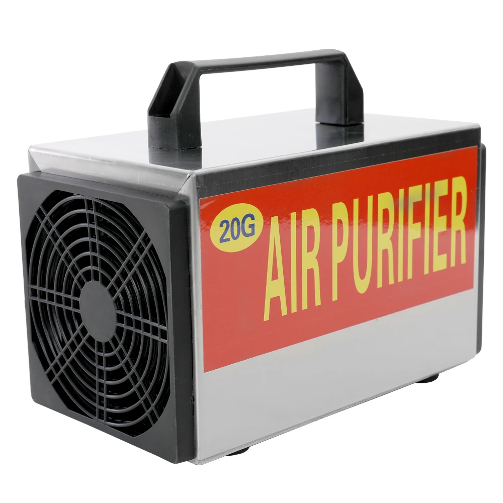

220V 20G Ozone Generator Tablets Air Purifier Ozonizer with Timing Switch Purifier Ozonizer Sterilizer Ozonator Machine