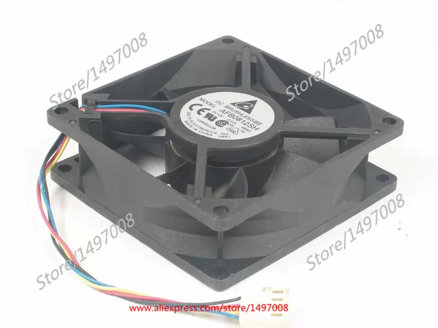 

Вентилятор охлаждения сервера Delta Electronics AFB0812SH 6M93, 12 В постоянного тока, 0,5 А, 80x80x25 мм