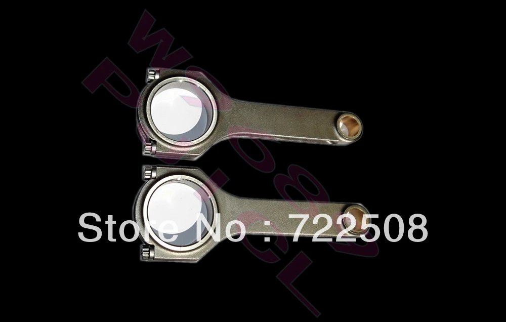 

conrods APPLICABLE TO 500 connecting rods forged billet 4340 40CrNiMoA aircraft steel shot peened Magnafluxed fit 3/8''