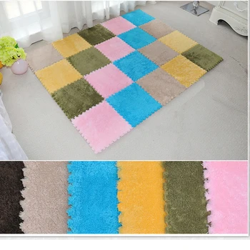 

8pc DIY magic Jigsaw 30*30 CM woonkamer slaapkamer kinderen kids soft patchwork tapijt Splice antislip puzzel klimmen carpet