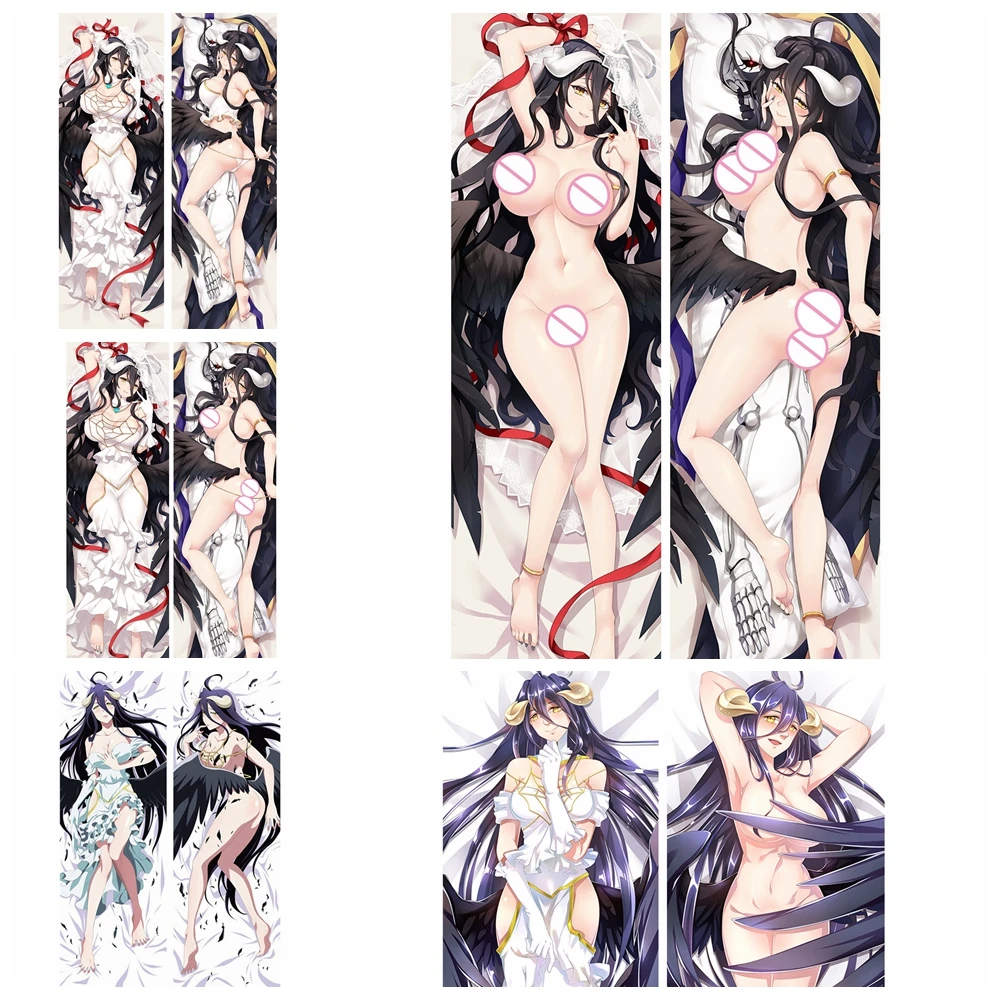 Аниме JK Overlord Albedo Dakimakura Чехол для подушки для тела сексуальный 18R для девочек, для сна, обнимающий чехол для подушки, домашний декор для кровати