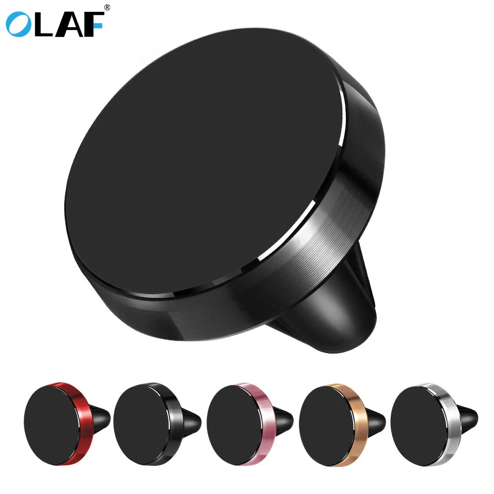 

OLAF Magnetic Car Phone Holder For iPhone X 7 Samsung S9 Magnetic Car Holder For Huawei Xiaomi Mobile Phone Holder Stand in Car