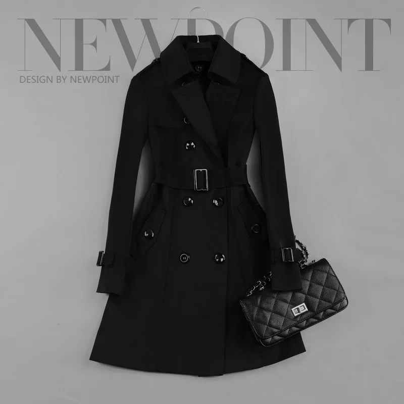 Veste 2017 wine Femmes Coupe Qualité Femelle Réglable Manteau Femininas khaki Grande Haute Outwear Black Taille vent blue Printemps IarwtI