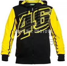 Free Shipping New style More Valentino Rossi VR46 Hoodies MotoGP Factory Team Motorcycle Jackets Sweaters cotton coat Random