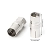 2 uds tipo F conector macho hembra a RF coaxial TV Antena RF hembra adaptadores ► Foto 2/6